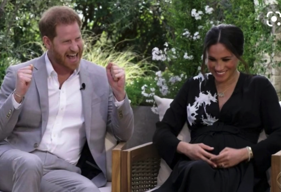 meghan markle dress oprah interview