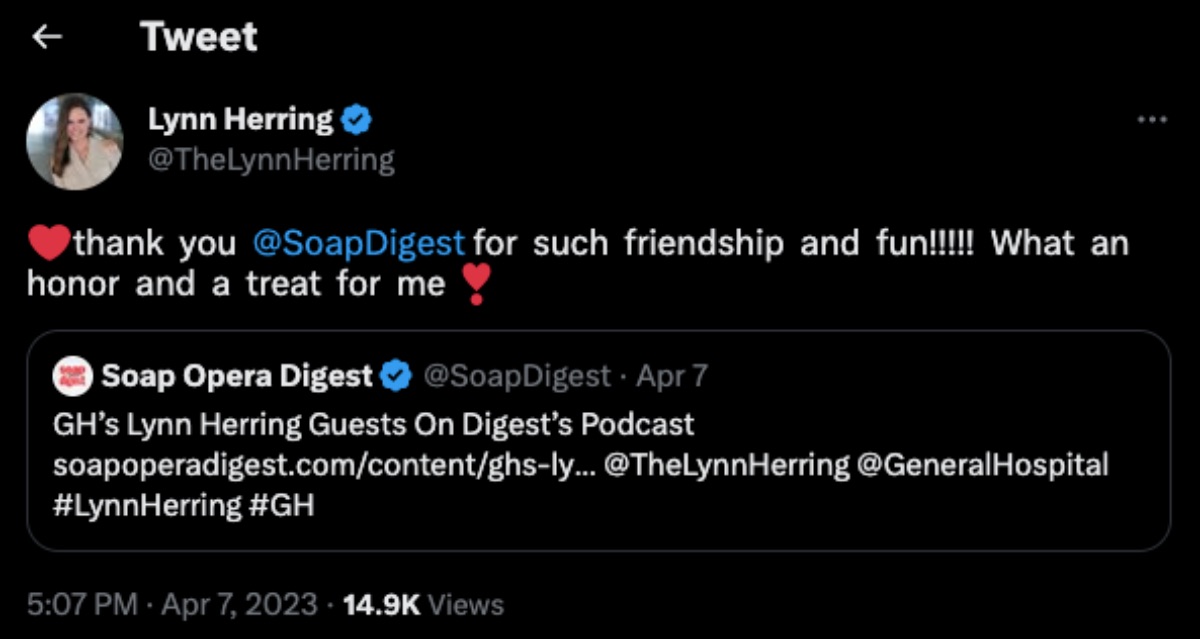 General Hospital's Lynn Herring On Lucy's Back From The Dead Journey