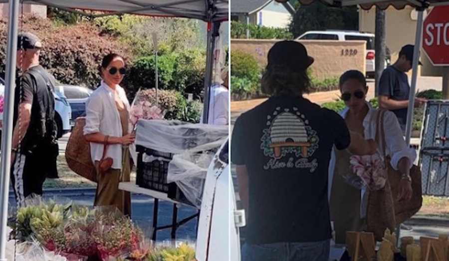 Meghan Markle Hangs Out With Guy Markle In Montecito