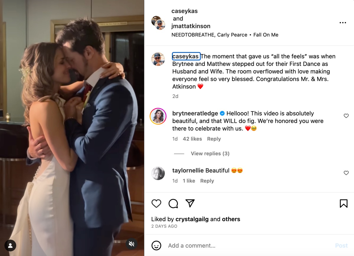 The Bold and the Beautiful Spoilers: Matthew Atkinson Married, How B&B Stars Helped with Wedding