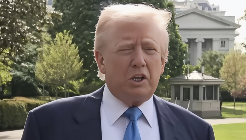 Can Donald Trump Wearing Blue To The Pope’s Funeral Be Explained?