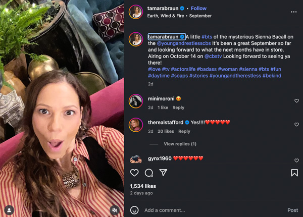  The Young And The Restless Spoilers: Tamara Braun Drops Sneak Peek of Her Secretive New Character