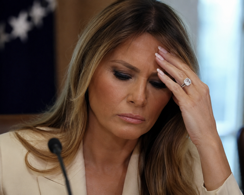 Melania Trump’s Stress Level Is At An All-Time High For This Reason