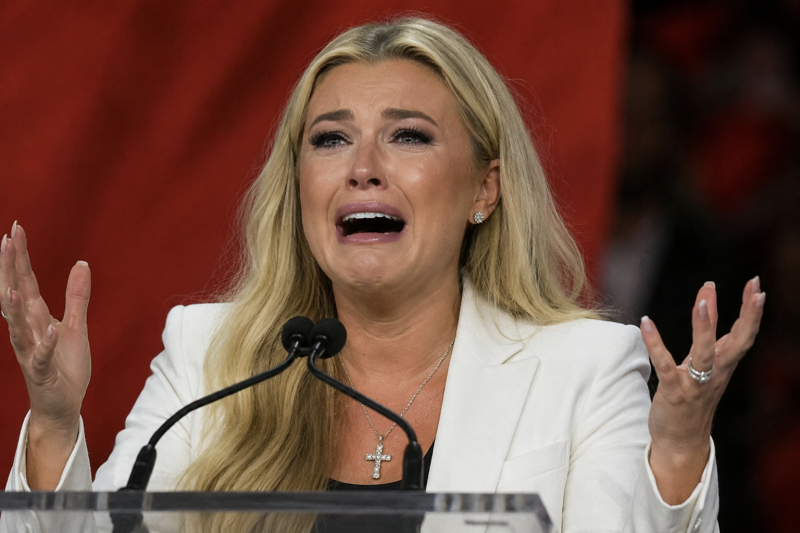 Erika Kirk’s Public Meltdown Goes Viral For This Reason