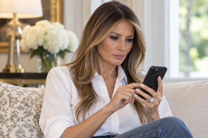 Melania Trump Sends A Strong Message To Natalie Harp For This Reason
