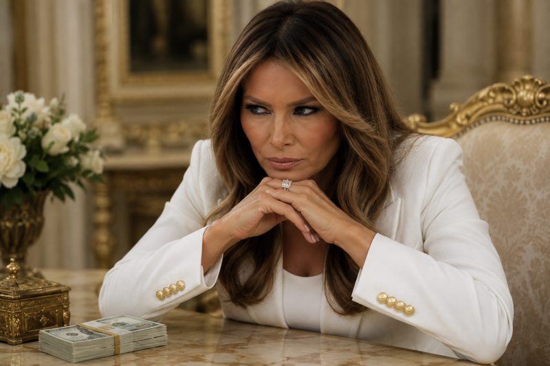 Melania Trump Obsessed With Money?