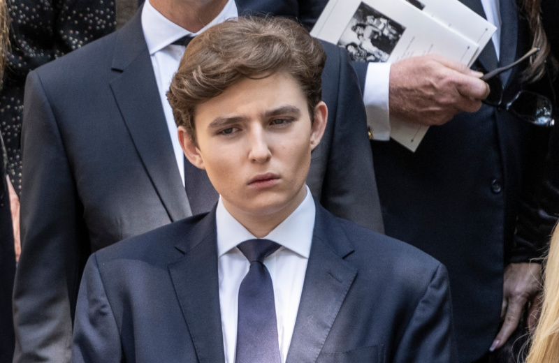 Barron Trump Is Blaming His Father Donald Trump For Everything