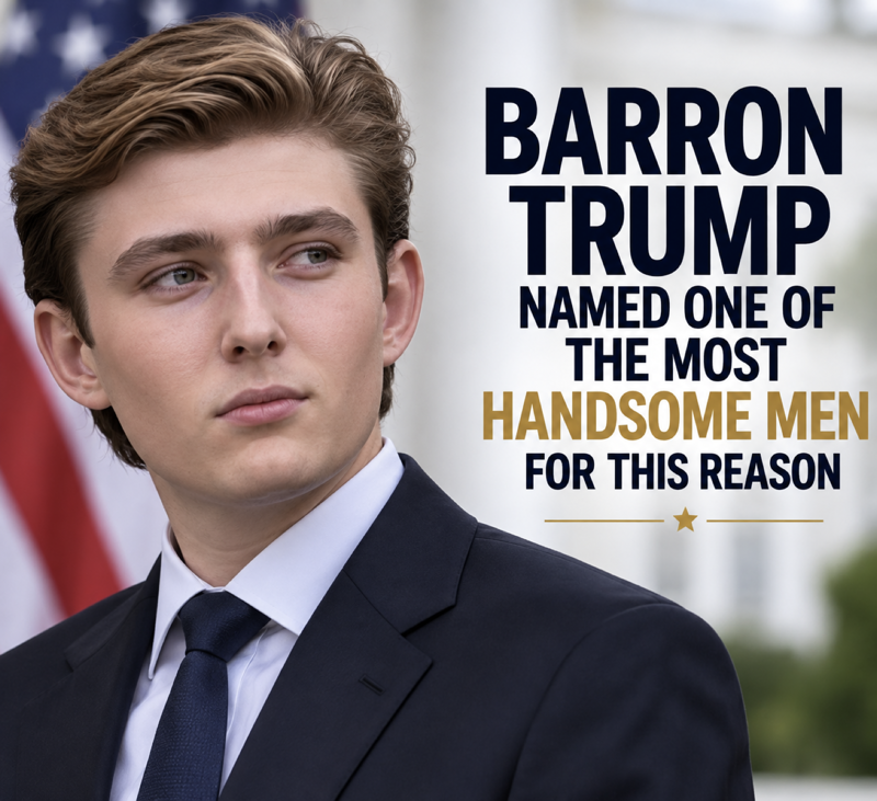 Barron Trump Named One Of The Most Handsome Men For This Reason