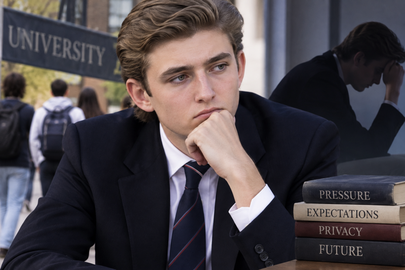 Barron Trump Struggling In This Area Of His Life
