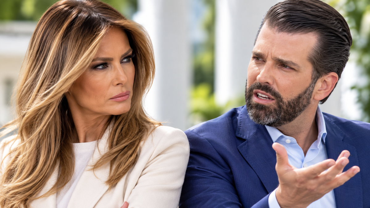 Melania Trump Feuding With Donald Trump Jr For This Reason
