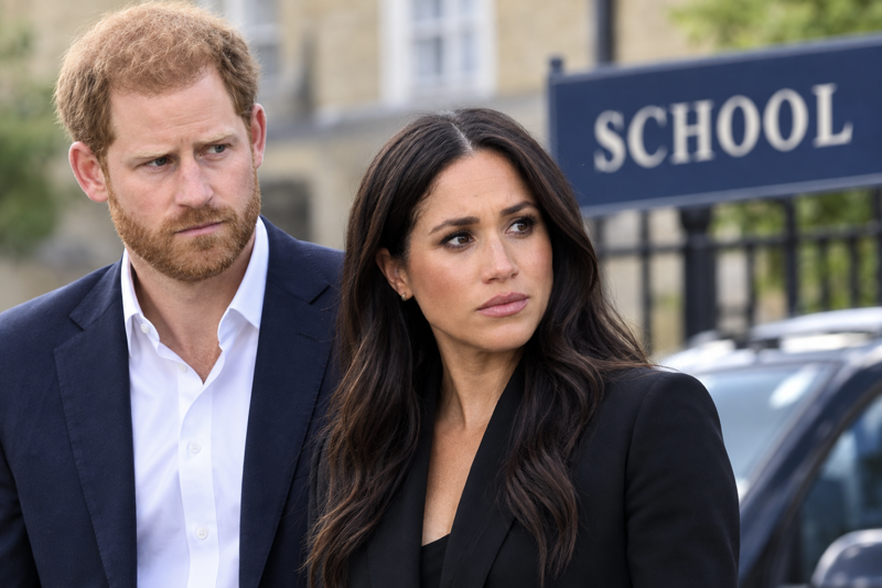 Prince Harry & Meghan’s School Crisis – Security Fears Force Abrupt U-Turn