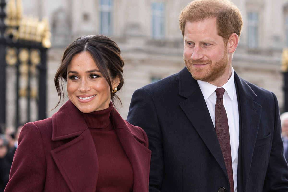 Meghan Markle Sends Palace Serious Message with First Joint UK Outing with Prince Harry